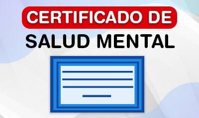 Certificado de Salud Mental